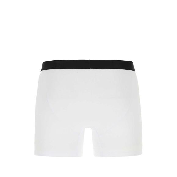 VETEMENTS White Stretch Cotton Boxer - Picture 2 of 2
